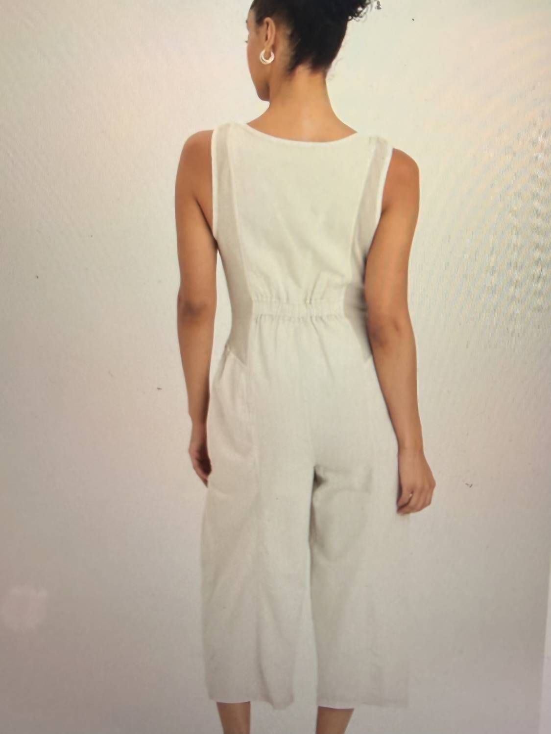 Wearables - Linen Macgowan Wide leg Cargo Pants