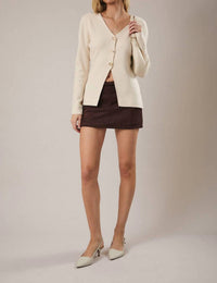 Sunday Edition - Mismatched Button Sweater