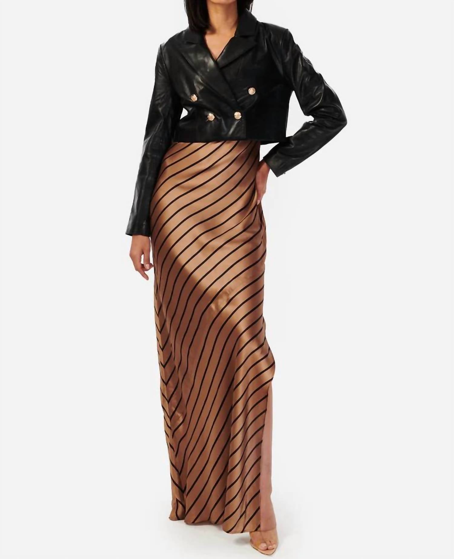 Cami Nyc - Boa Leather Cropped Jacket