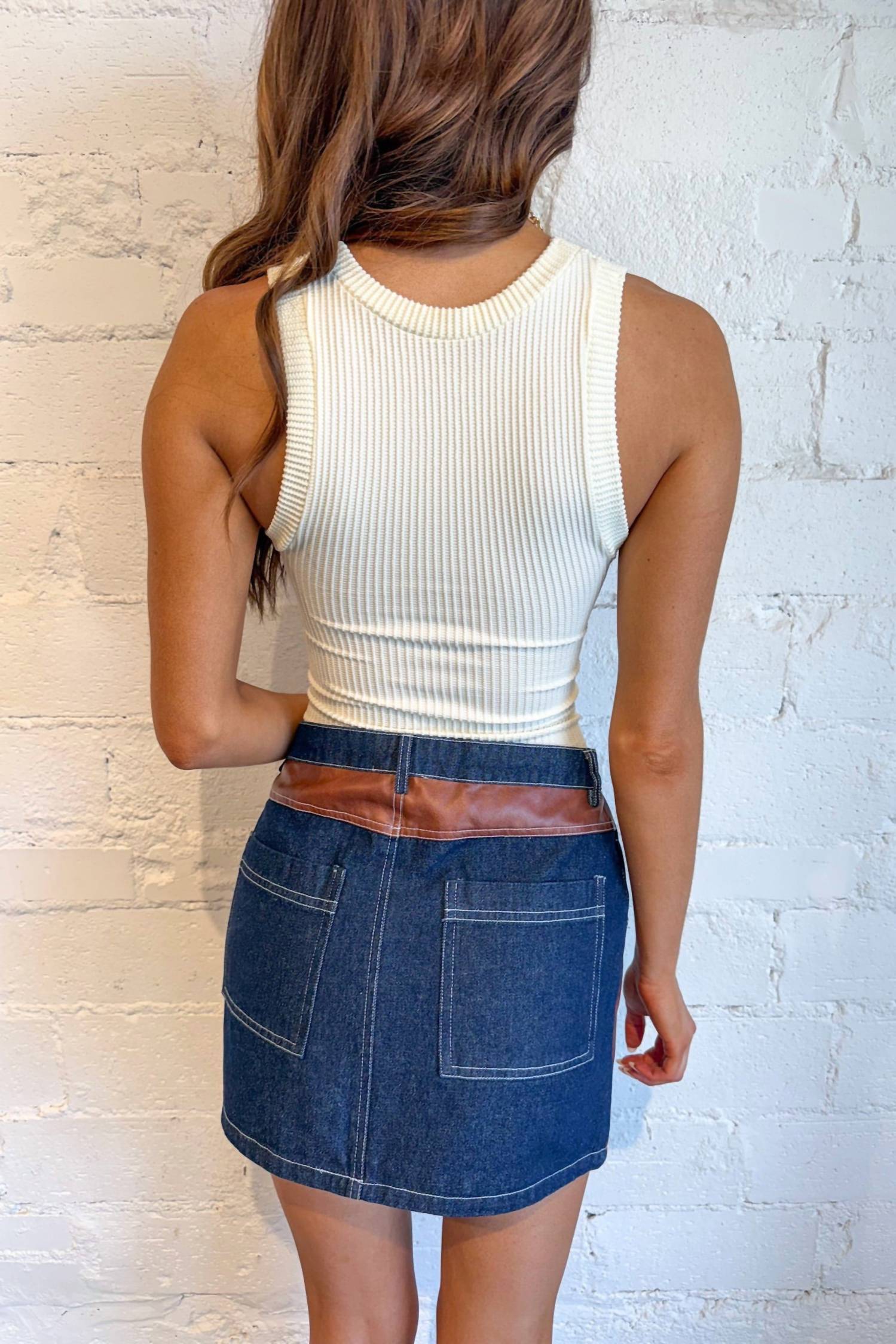 Needii - Autumn Drift Mini Skirt