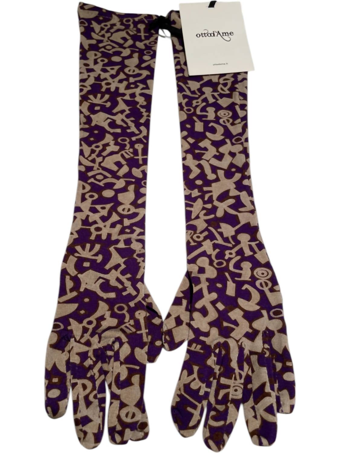 Ottod'Ame - Abstract Gloves