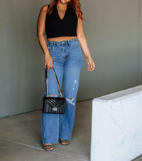 Just Black Denim - Layla Straight Jean