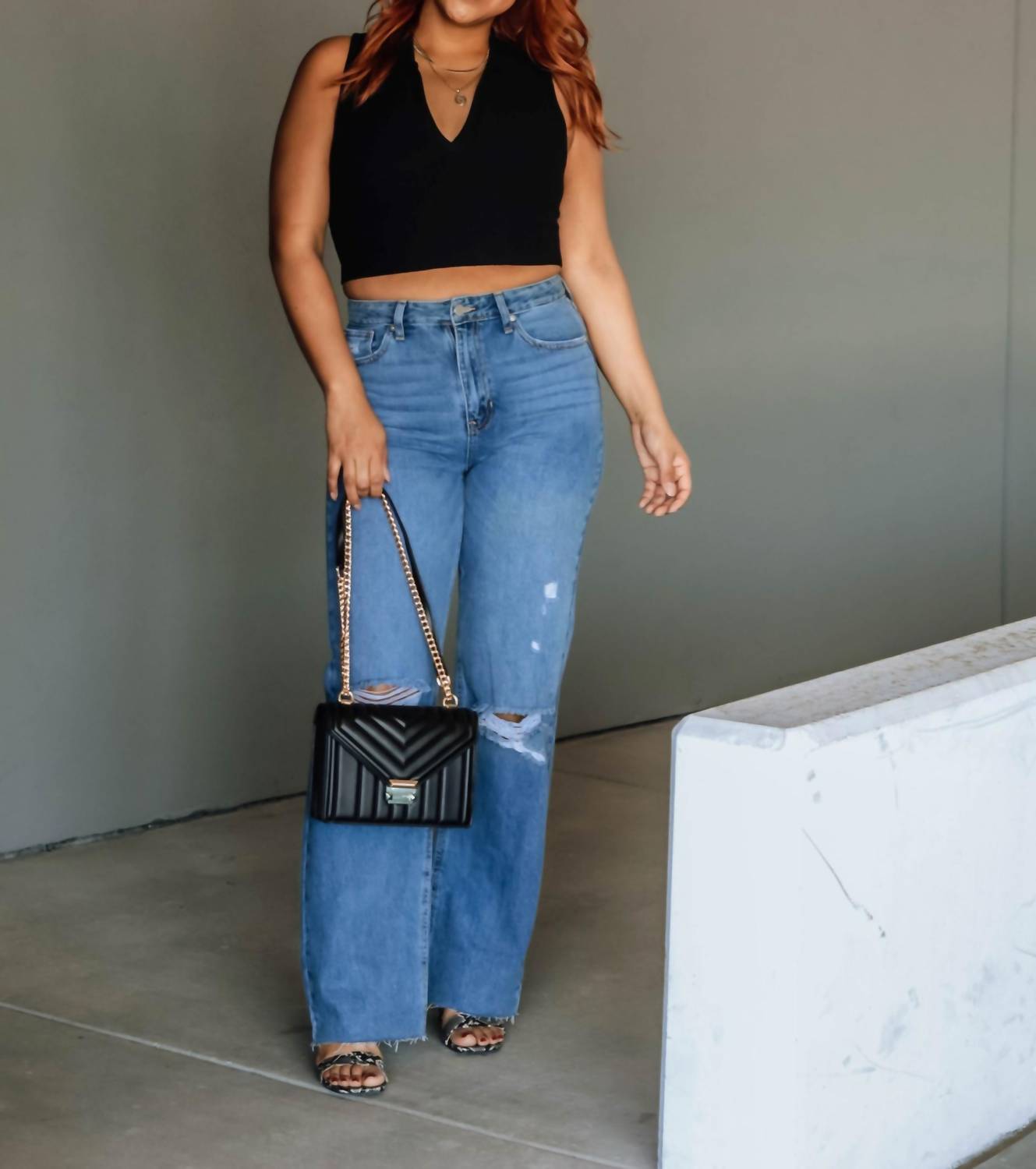 Just Black Denim - Layla Straight Jean