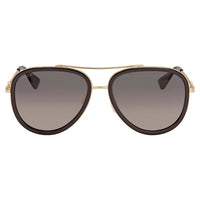 Gucci - Women's Gg0062s-011 57 Metal Sunglass