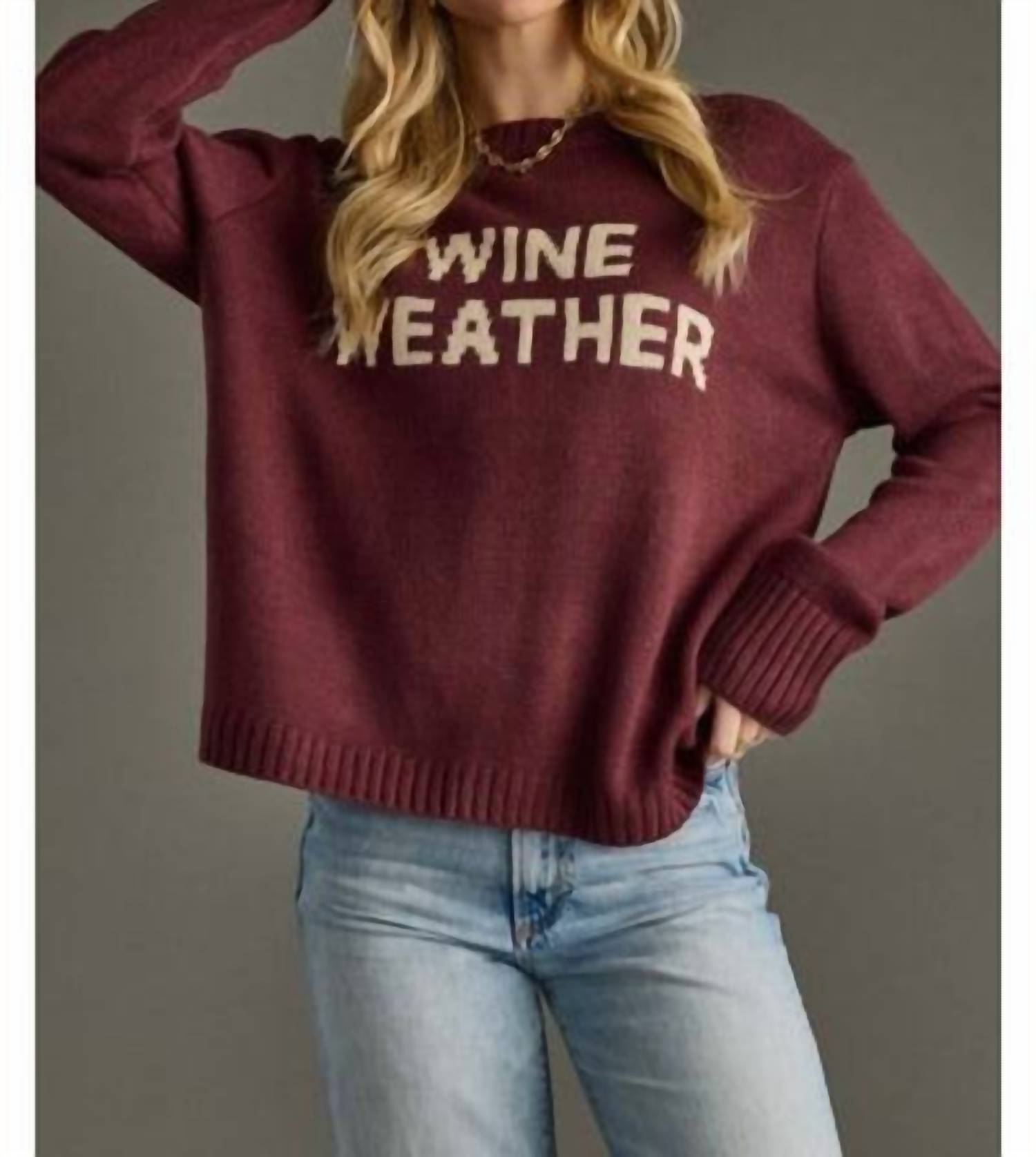 Panache - Knit Sweater Top