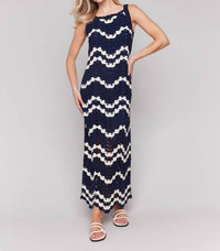 Charlie B - Crochet Sleeveless Maxi Dress