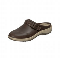 Orthofeet - Women's Irma Leather Slip On Comfort Clog