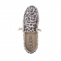 HEY DUDE Women's Wendy Cheetah Sneakers in grey - women's sneaker - view 6