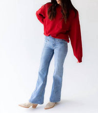 Gameday Social - Arkansas Ritter Crew Top