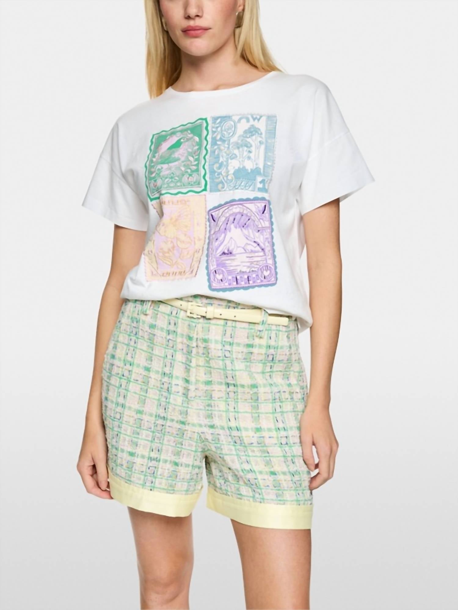 Marc Cain - Decorated Embellished T-shirt