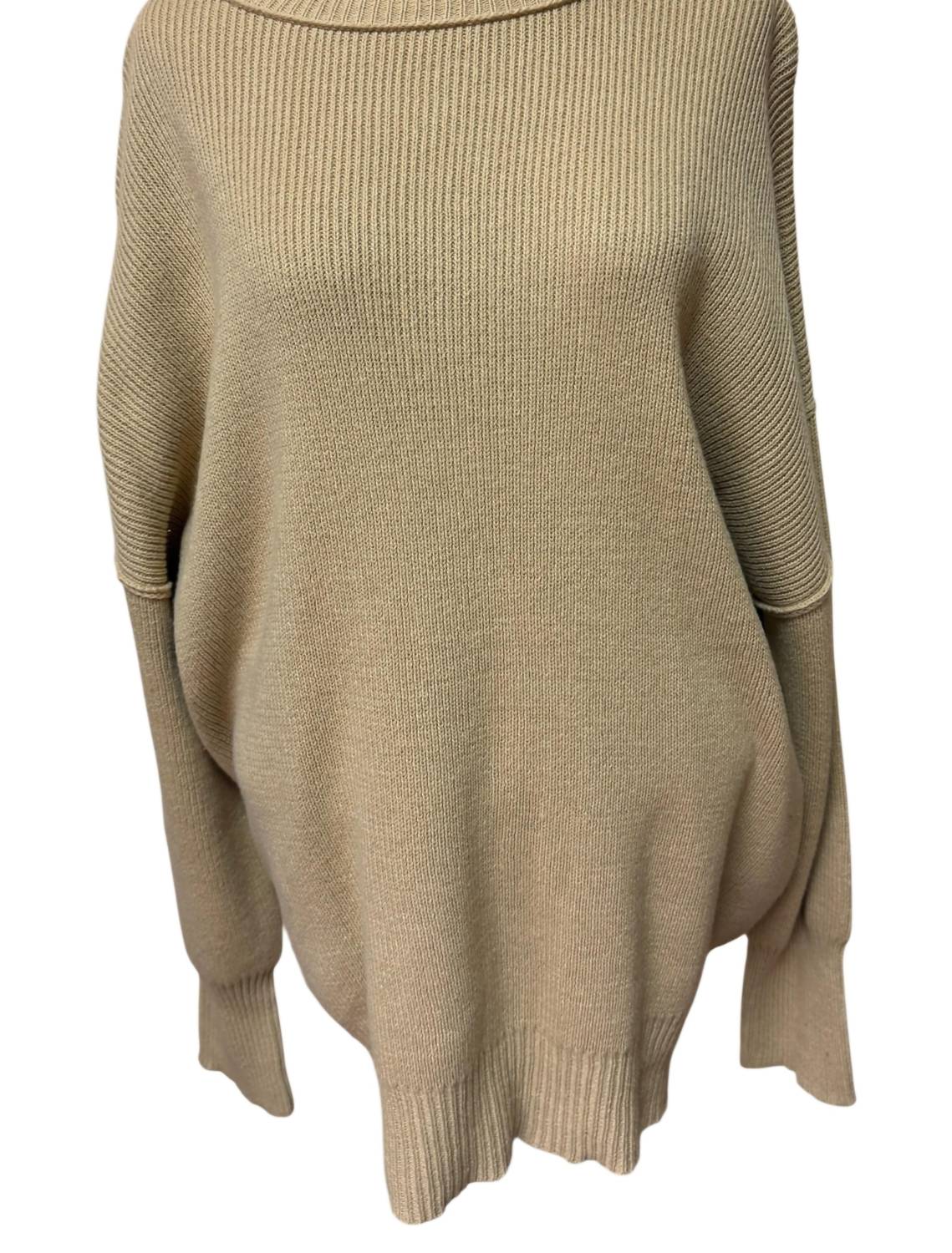 Blu Pepper - Women's Mock Neck Ribbed Sweater