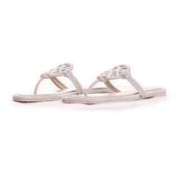 Tory Burch - Women's Miller Knotted Pave Sandal
