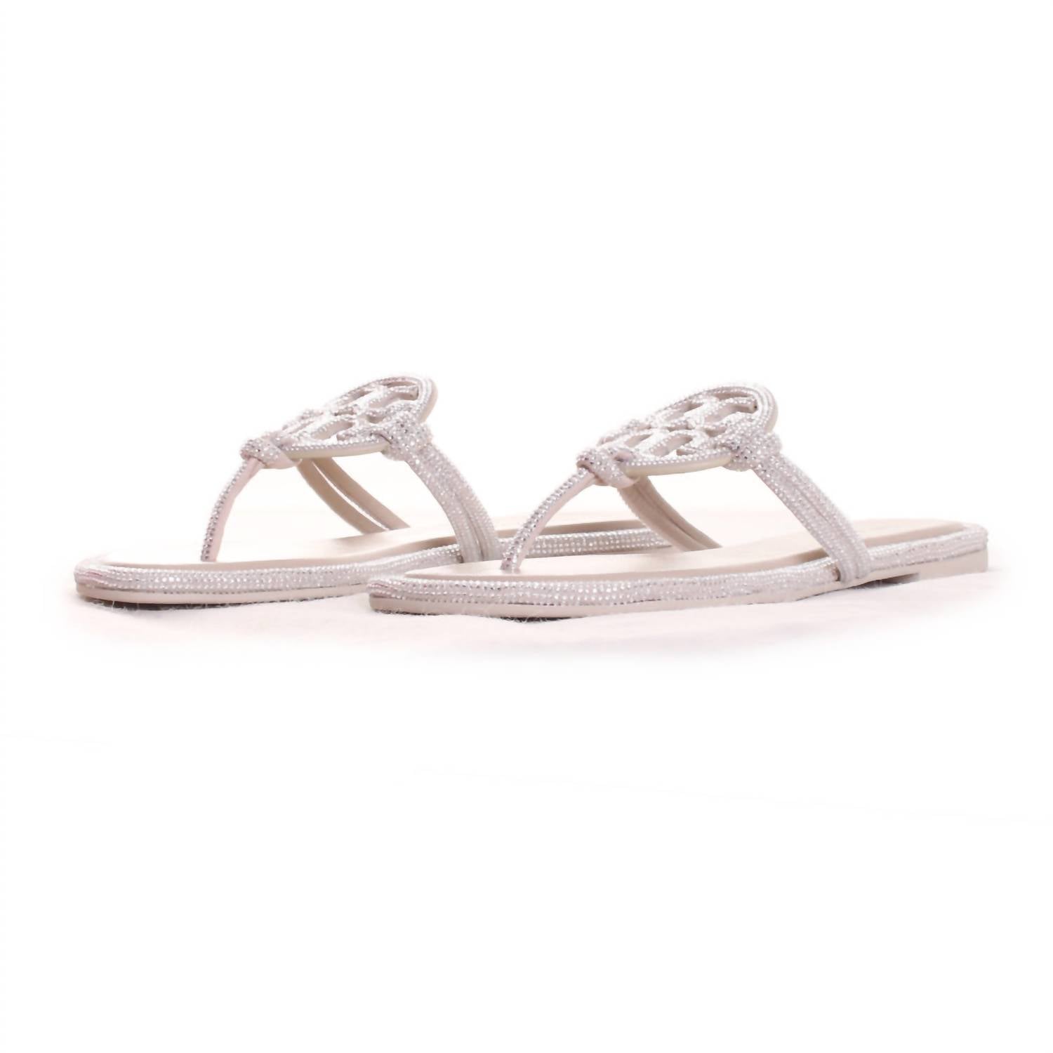 Tory Burch - Women's Miller Knotted Pave Sandal