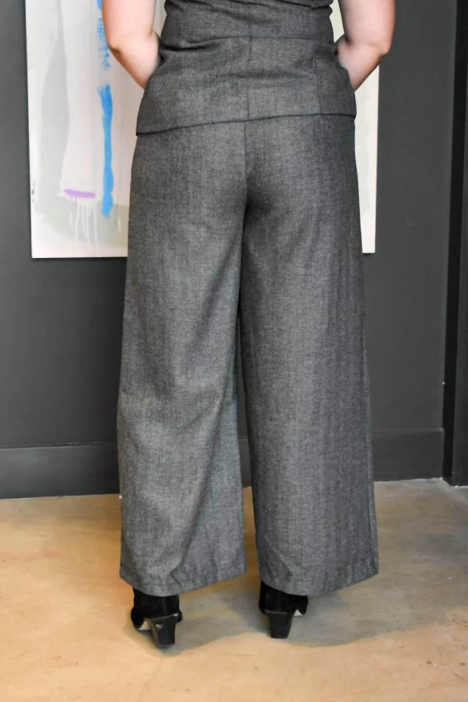 Miou Muse - Women's Ginnie Wide Leg Trousers