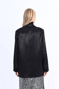 Molly Bracken - Wide Satin Blazer