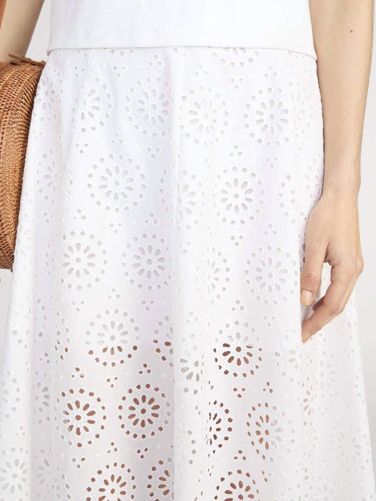 Frame - SOLSTICE EYELET SKIRT
