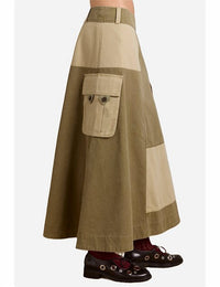 Damson Madder - Marcelle Barn Midi Skirt