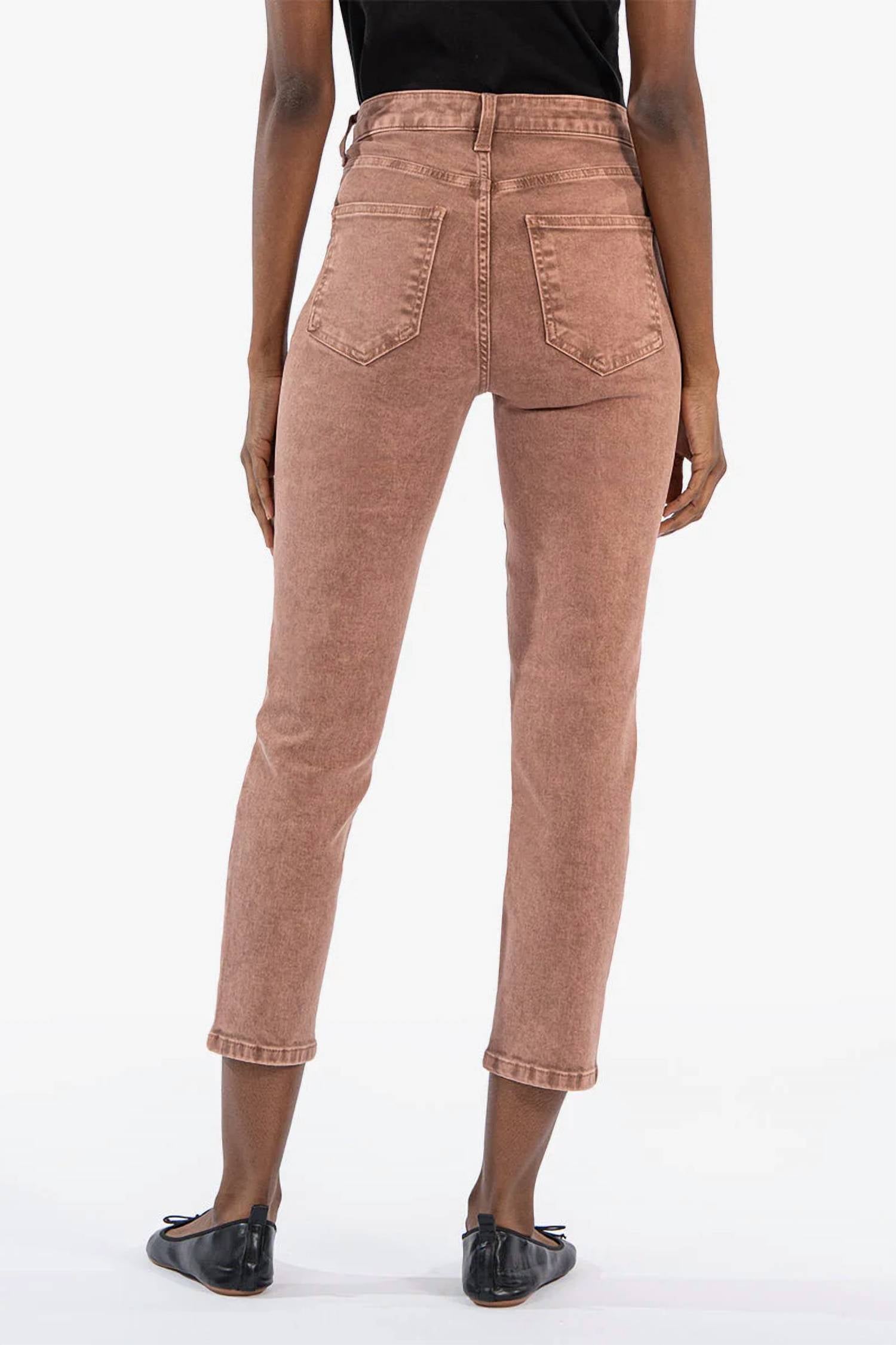 Kut From The Kloth - Reese High Rise Ankle Straight Leg Jean