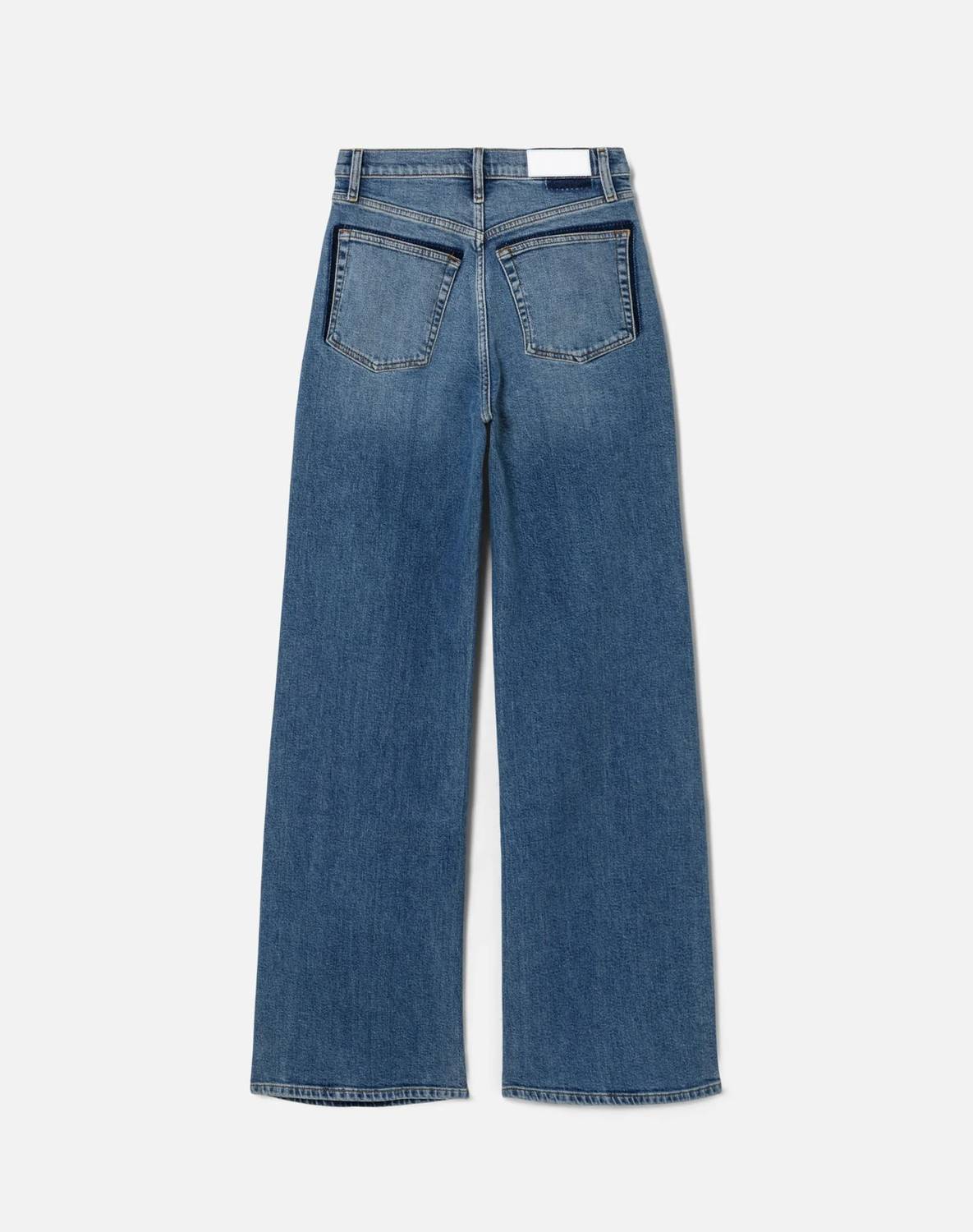 Re/Done - Women's High Rise Wide Leg Jean