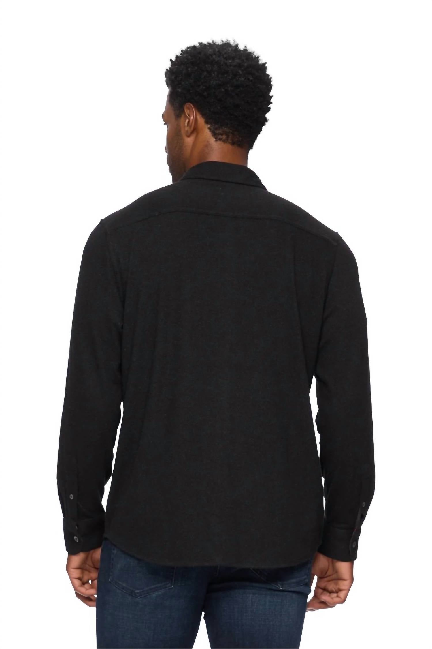 Flags & Anthem - Madeflex Stretch Knit Flannel Shirt