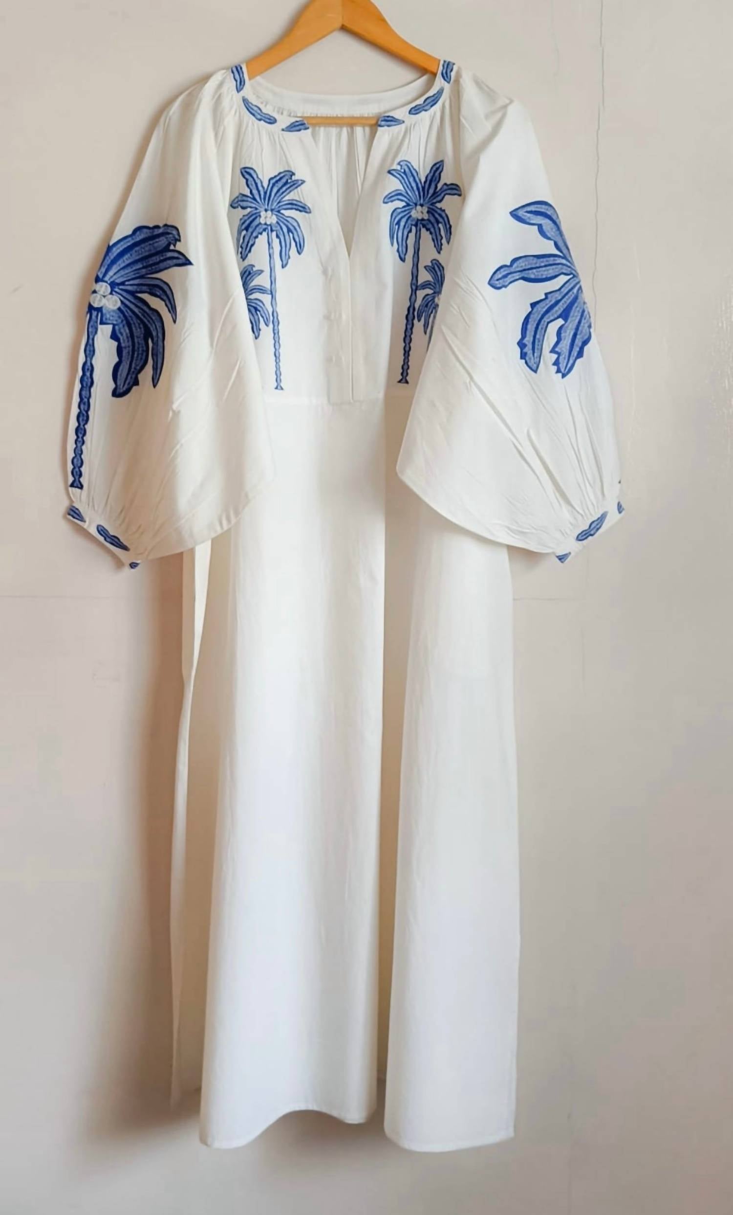 Tela - Women's Palm Beach Caftan Dress