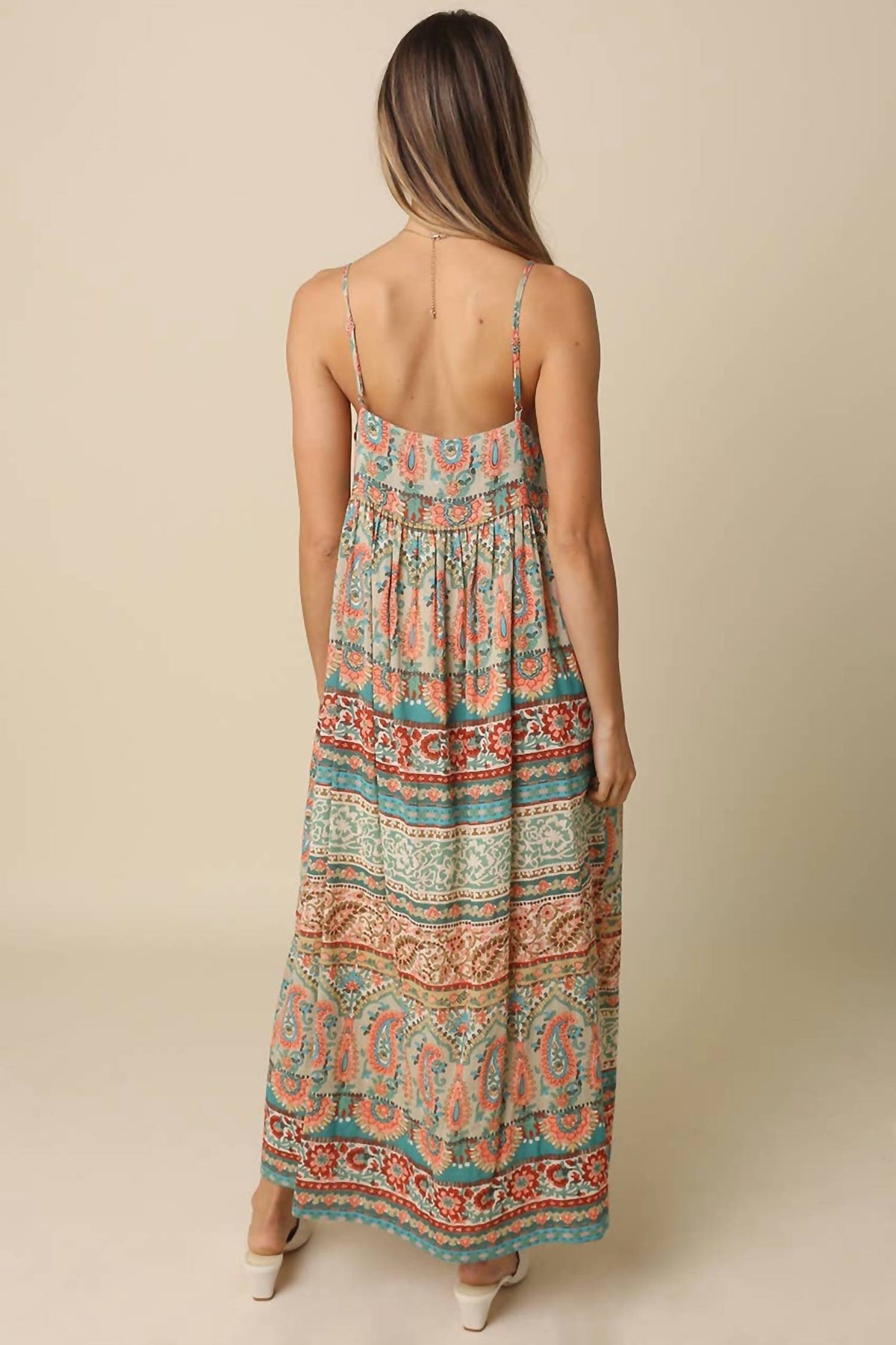Olivaceous - Oasis Maxi Dress