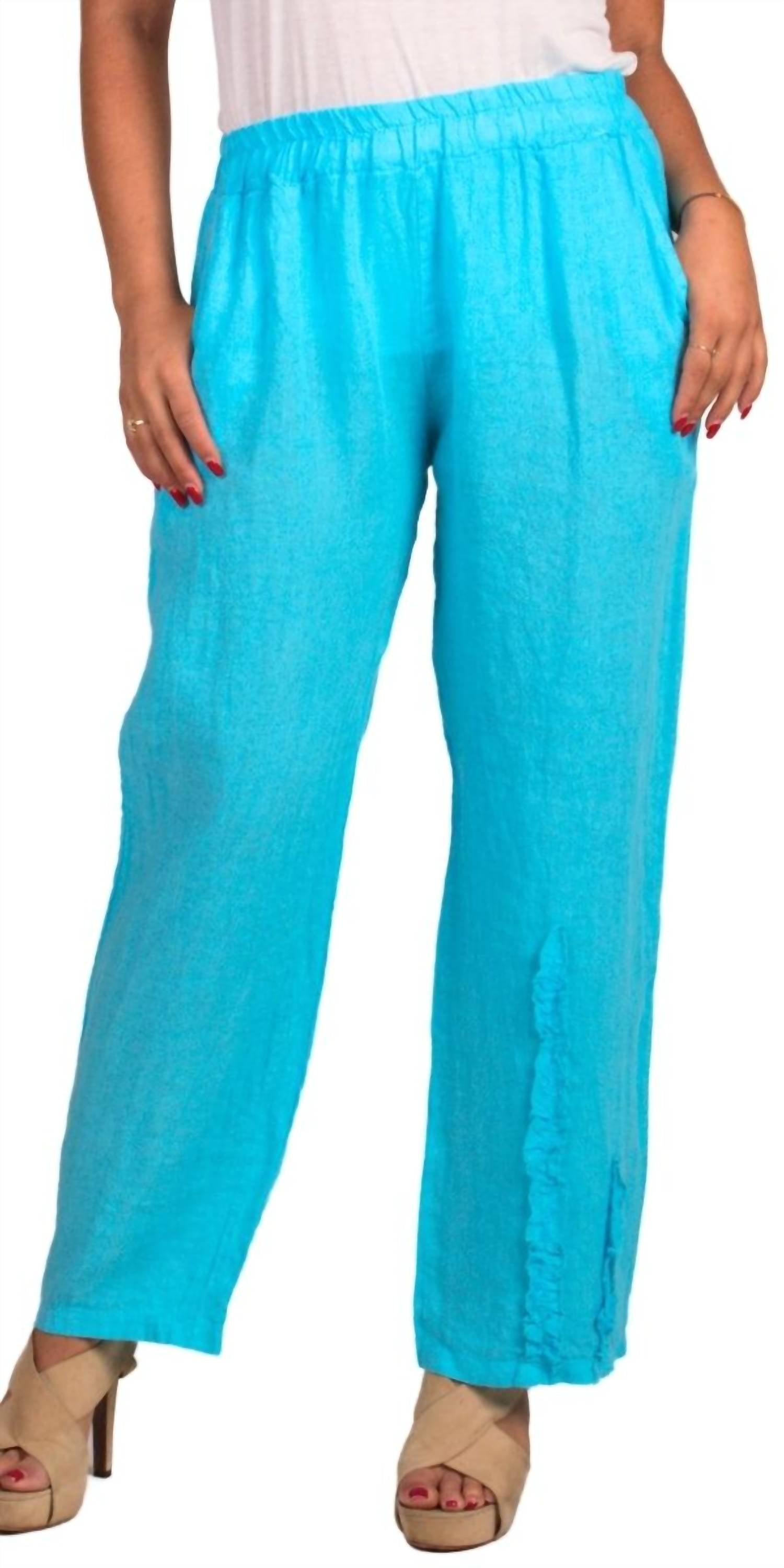Gigi Moda - Palermo Linen Wide Leg Pants