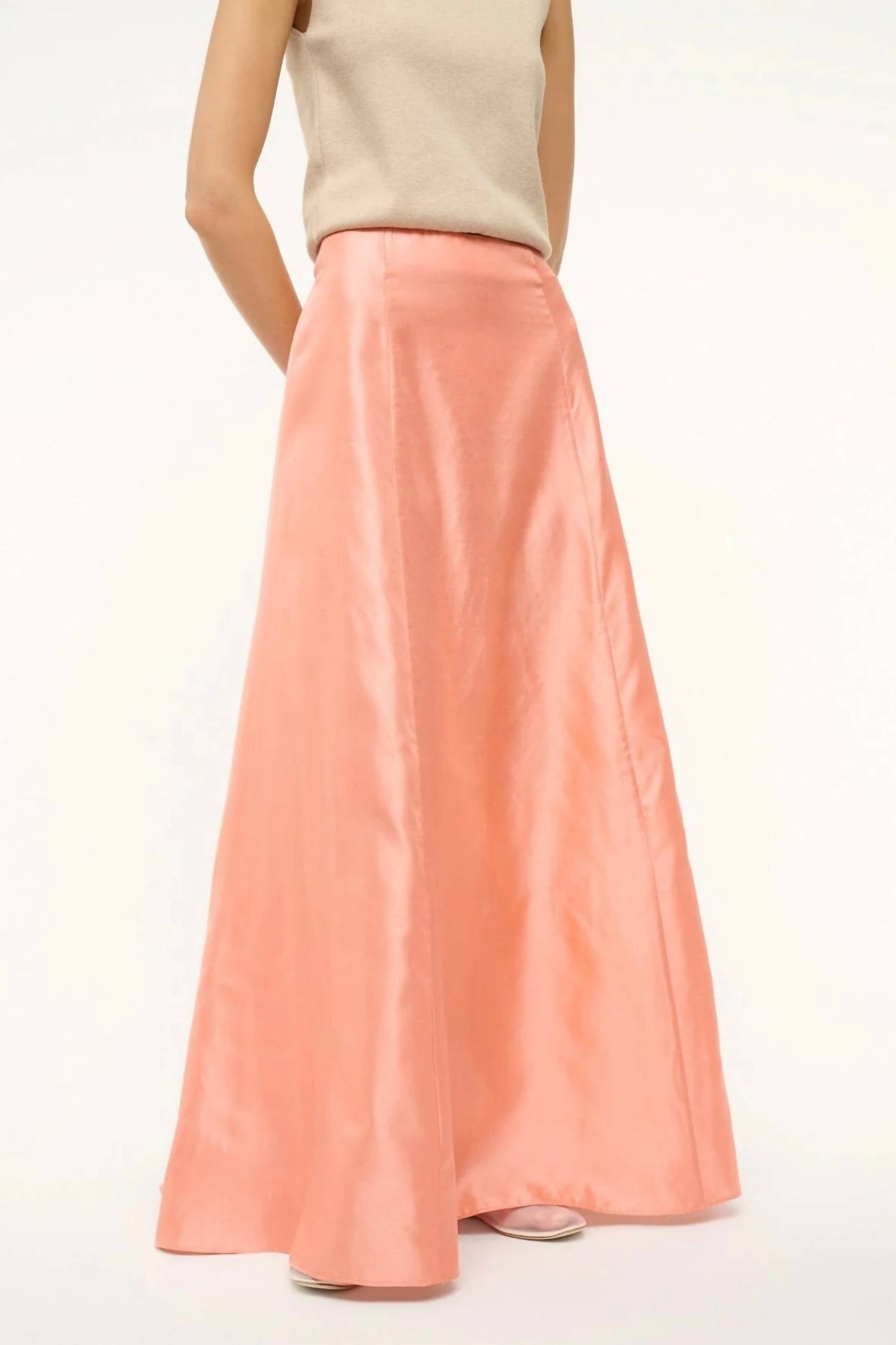 Staud - Vincenzo Silk Skirt