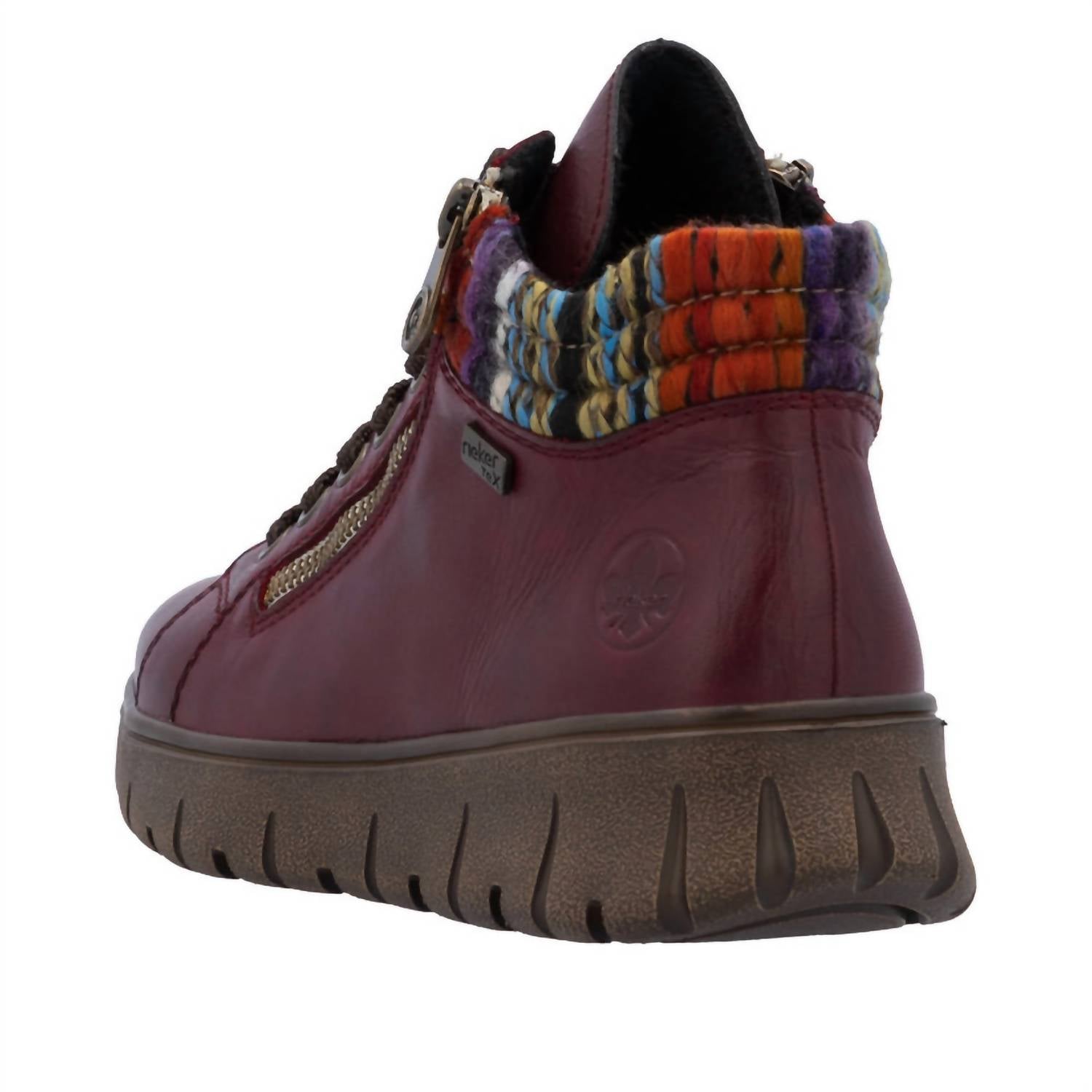 RIEKER Women's Casual Shoes in red - women's shoe - alternate view