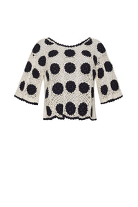 Eleven Six - Peruvian Cotton Crochet Top