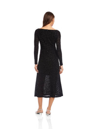 Fifteen Twenty - Julia Velvet Burnout Dress