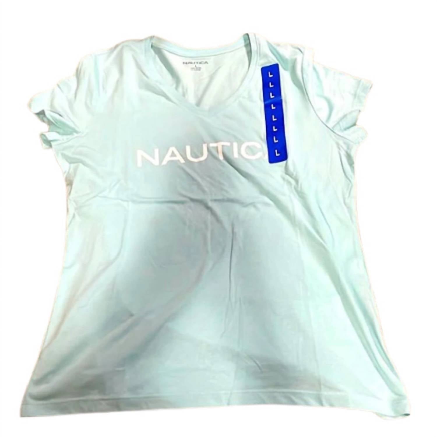 Nautica - Nautica Womens Logo Tee