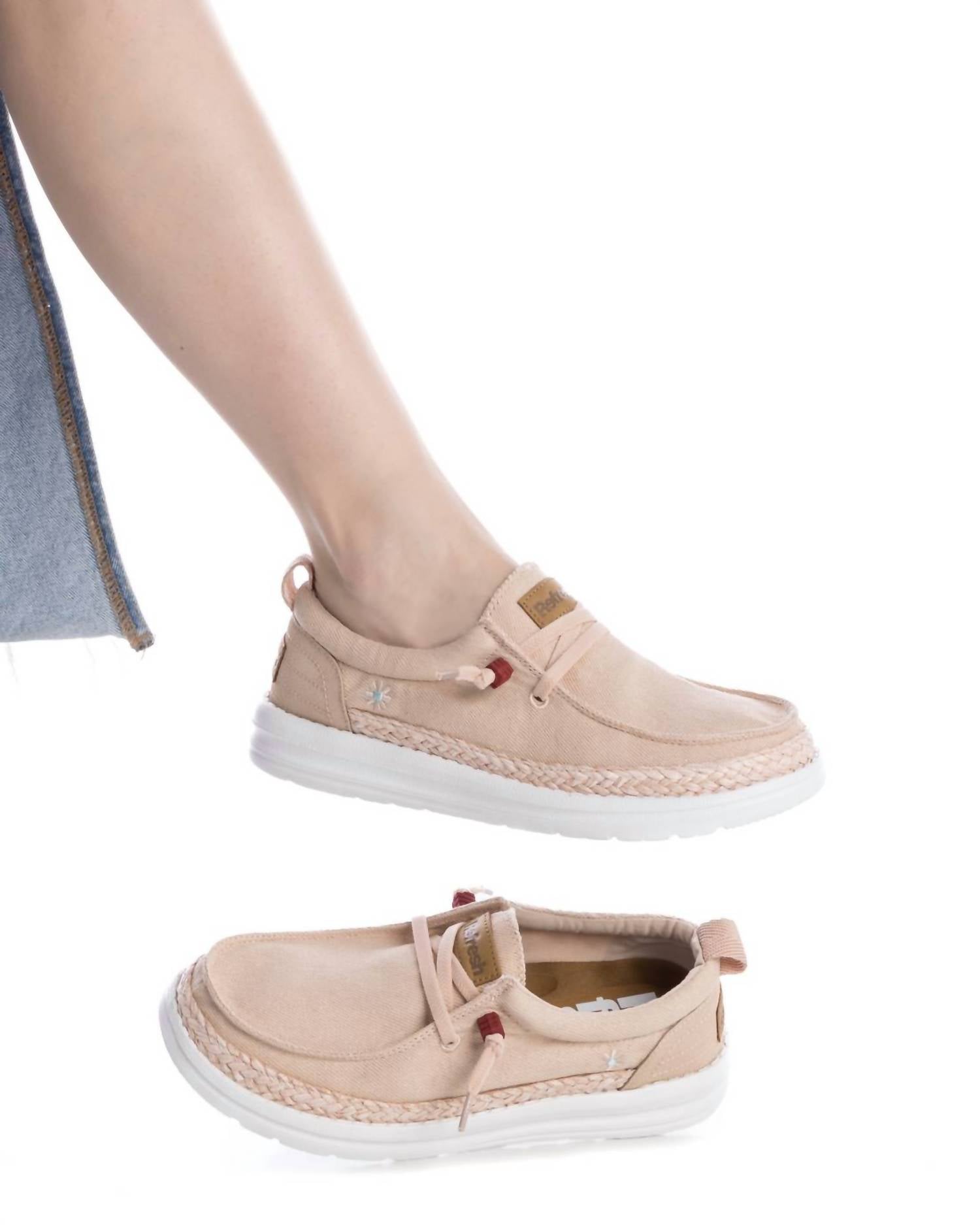 Xti - Women's Dockside Canvasl Loafers