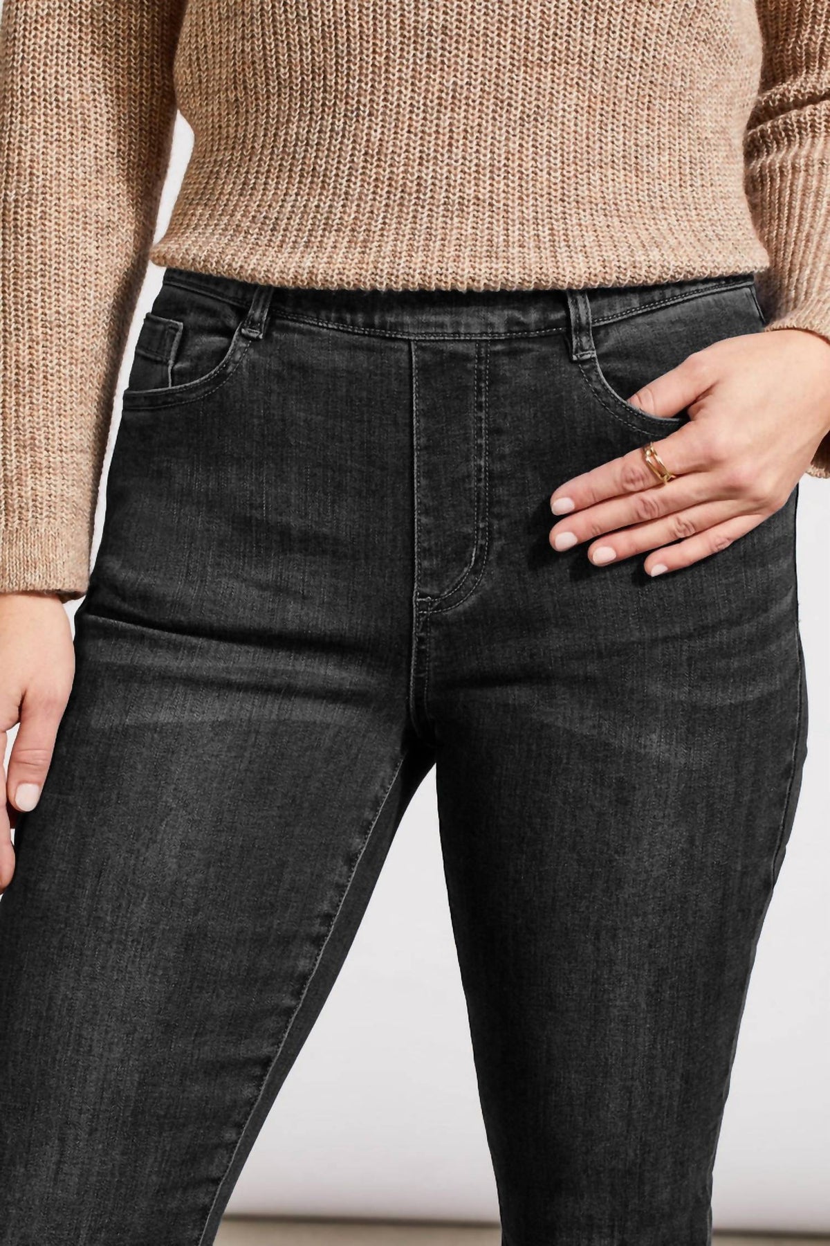 Tribal - Women's Audrey Pull On Flare Jeans