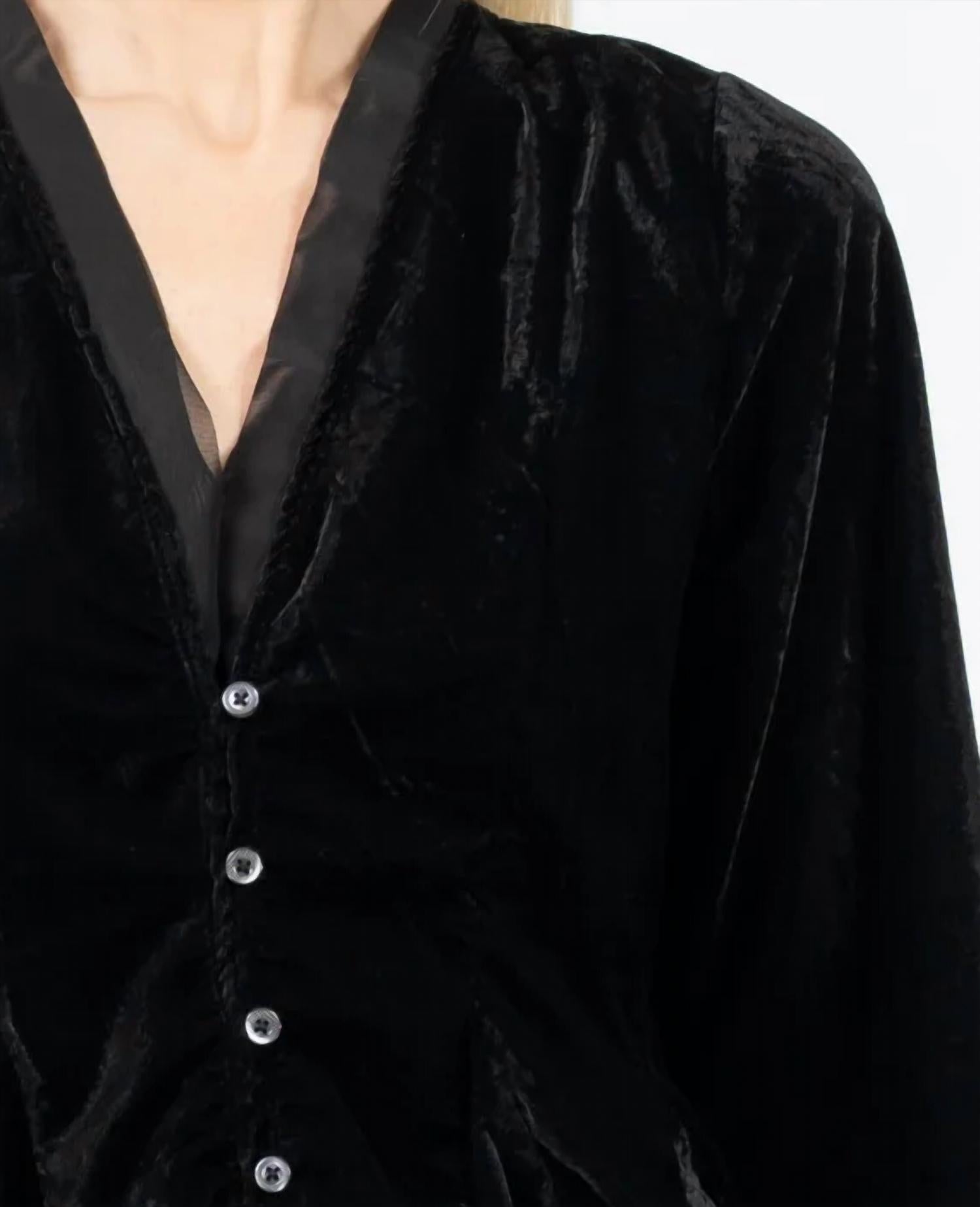 Tolani - Tamia Velvet Top