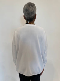 Billie - Susana Knit Boxy Drawstring Long Sleeve Cardigan