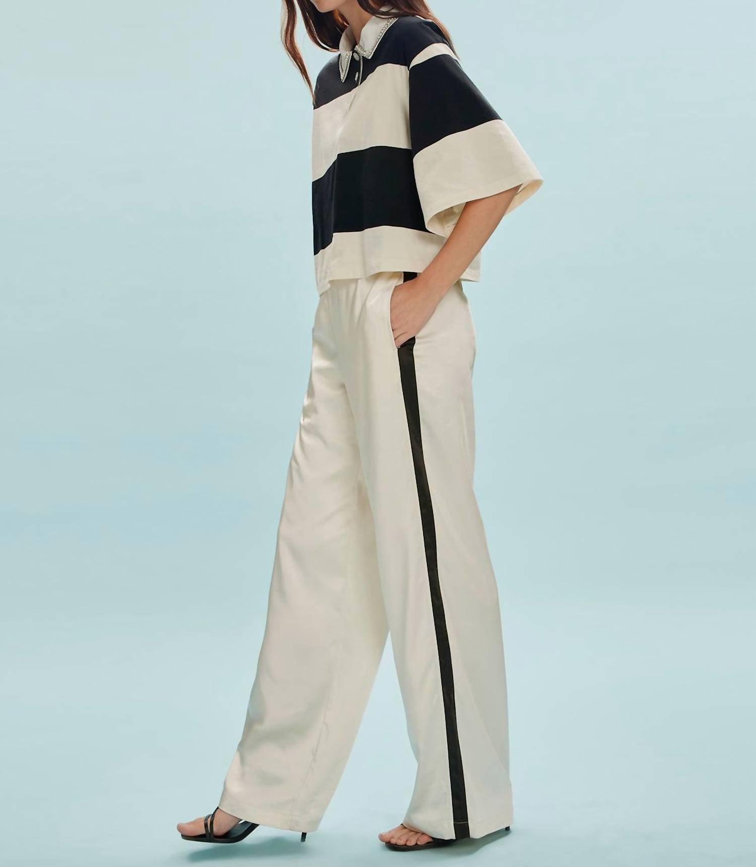 Sanctuary - Satin Track Pant