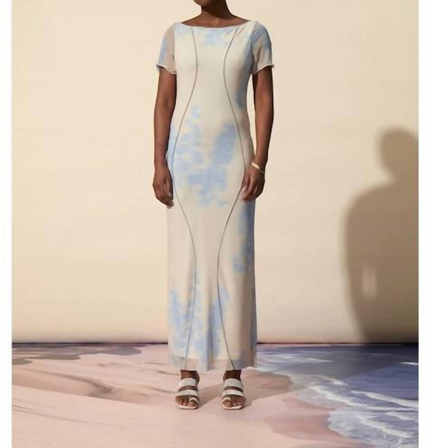 Fete Imperiale - Hemera Short Sleeves Long Dress