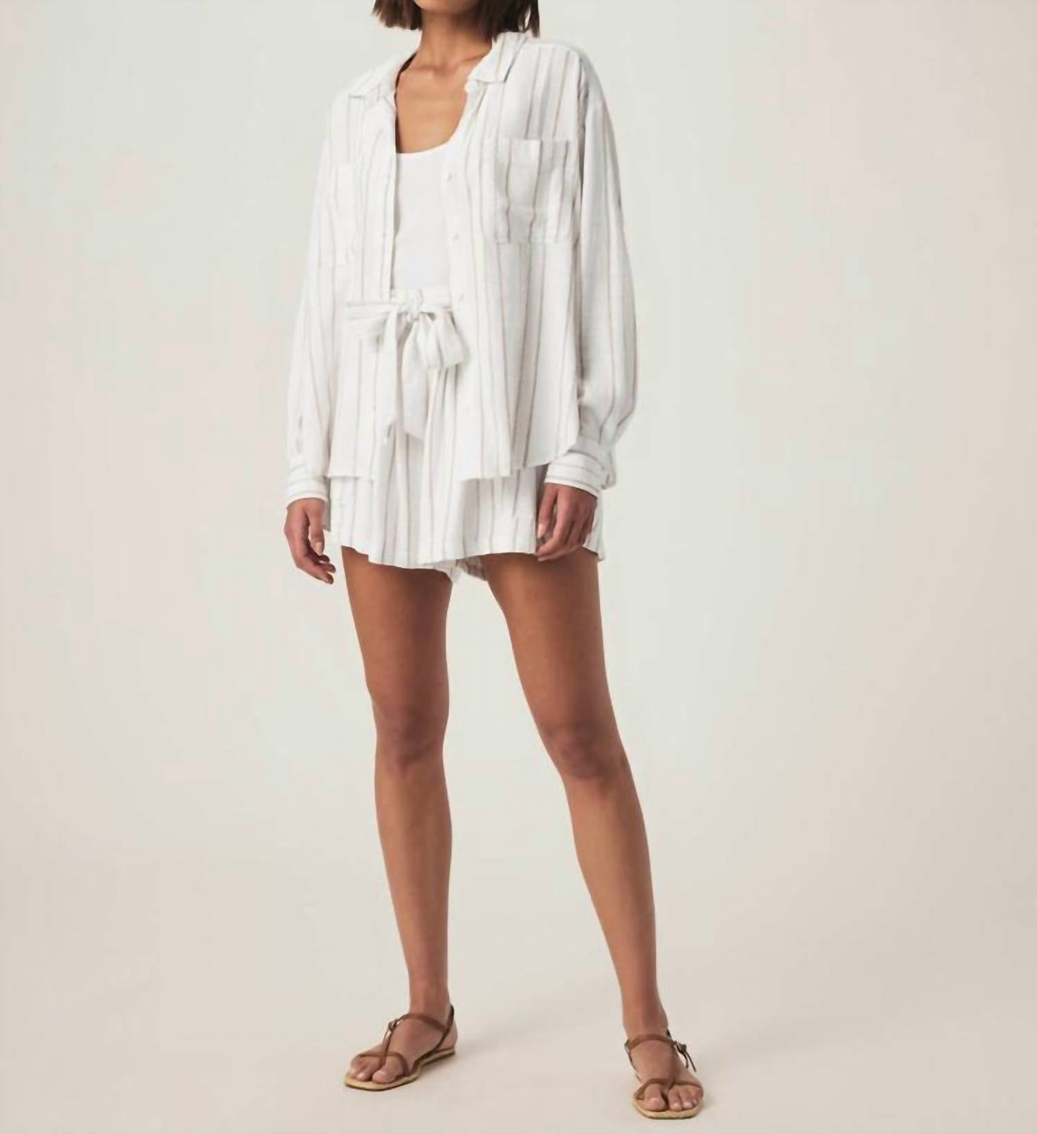 Splendid - Gabrielle Stripe Shorts