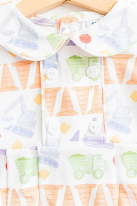 Studio Smocks - Kid's Print Gulf Coast Bodysuit