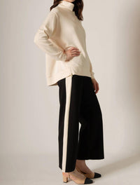 P.Cill - Butter Modal Single Side Stripe Pants