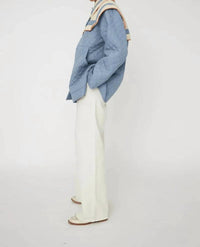 Stella Nova - Oversized Quilted Sailor Coat