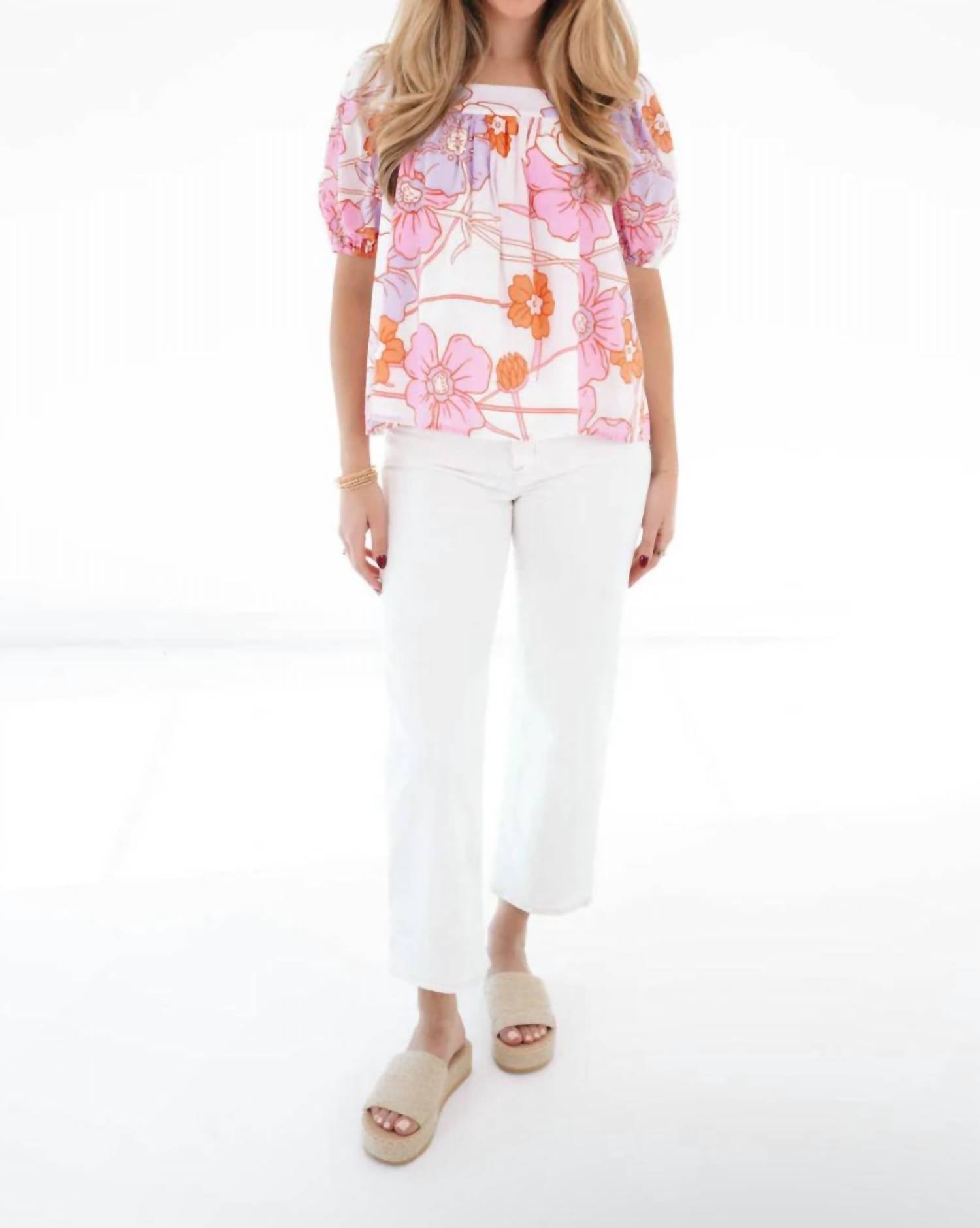 J.Marie - Mollie Puff Sleeve Top
