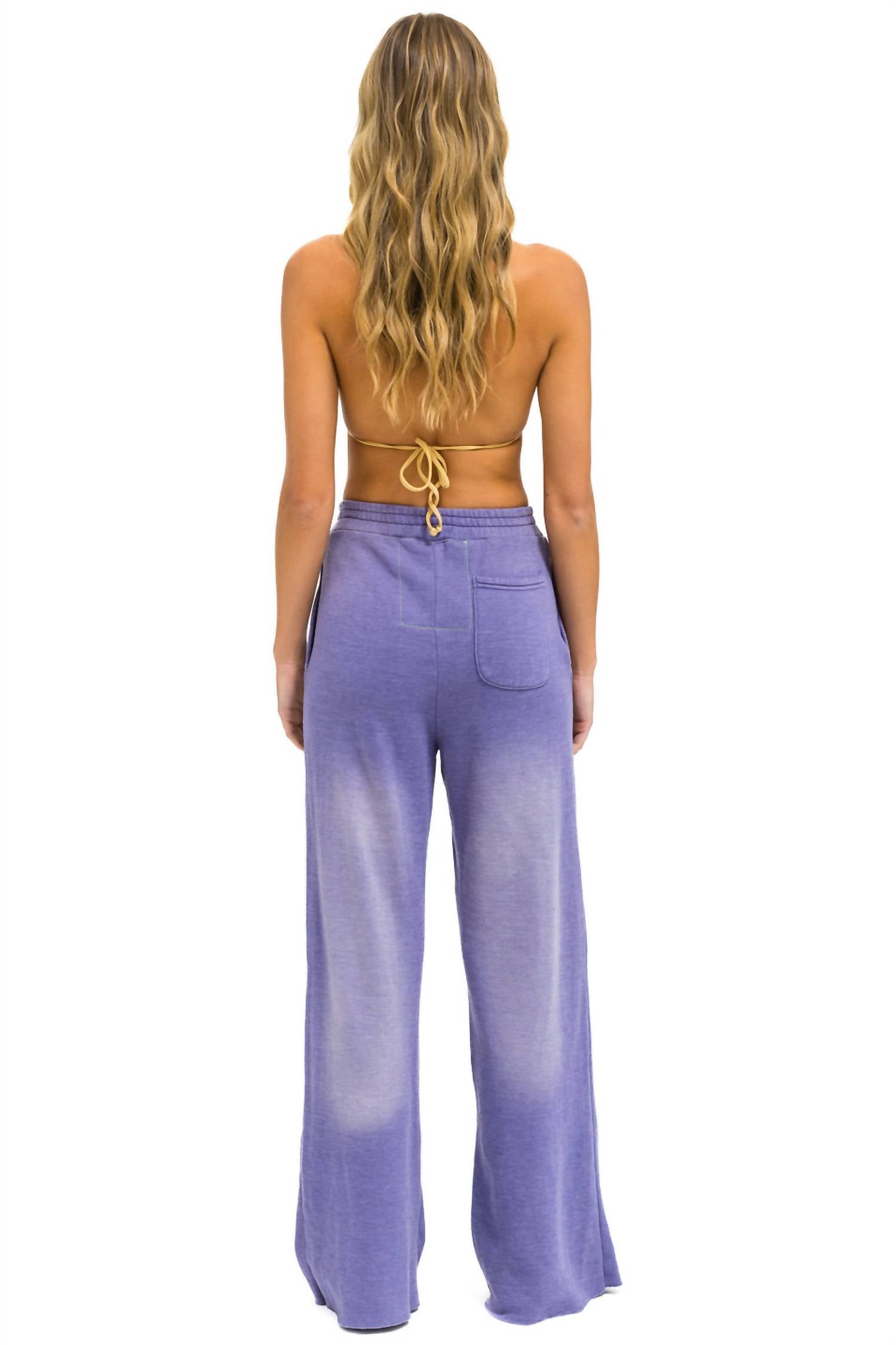 Aviator Nation - 3d Wide Leg Pocket Sweatpant