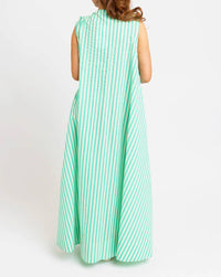 Karlie - Scoop Neck Stripe Maxi Dress