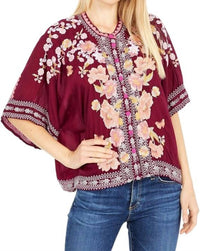 Johnny Was - Edyth Embroidered Blouse