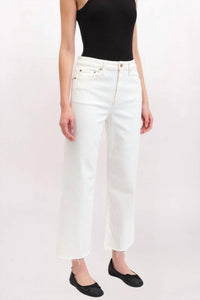 DAZE Sundaze Ankle Straight Leg Jeans in sandy - women's jeans - alternate view