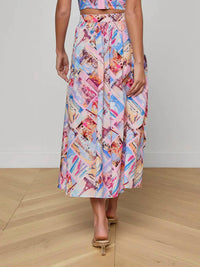 L'Agence - Seina Poplin Midi Skirt