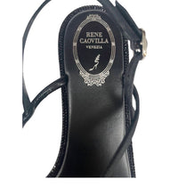 Rene Caovilla - Women's Satin Suede Sandals