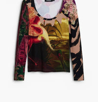 Desigual - Japon Lacroix Scoopneck Shirt